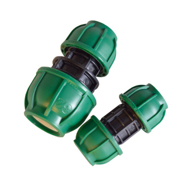 High Quality PP Quick Connector HDPE Pipe Reducing Coupling for PE Pipe Drip Irrigation Fitting